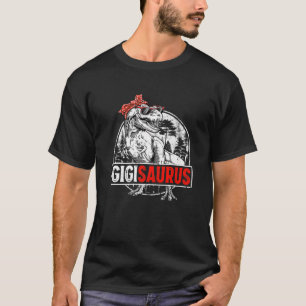 Gigisaurus T Rex Dinosaurs Bandana Saurus Family M T-Shirt