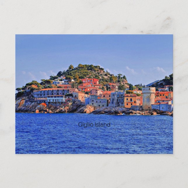 Giglio Island, Tuscan Archipelago, Italy Postcard (Front)