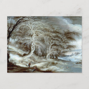 Gijsbrecht Leytens: A Winter Landscape Postcard