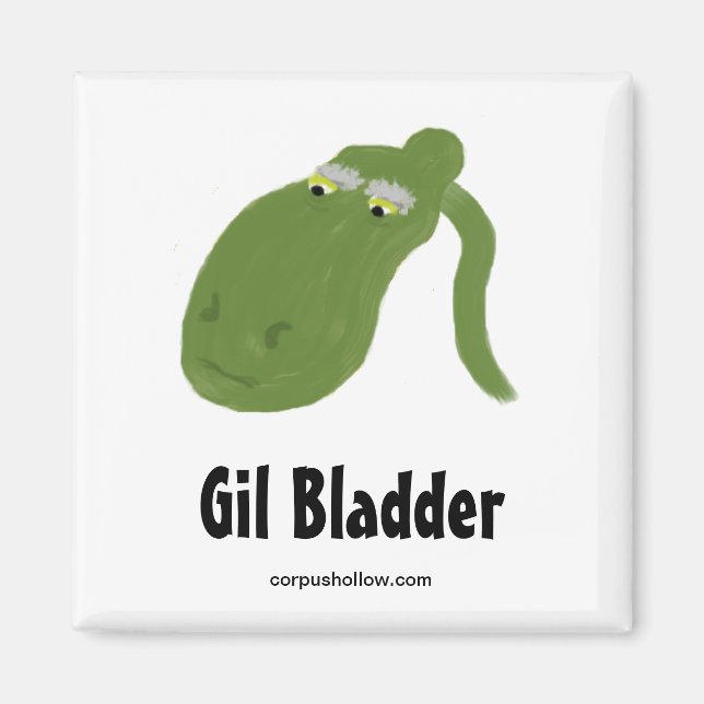 Gil Bladder Magnet (Front)