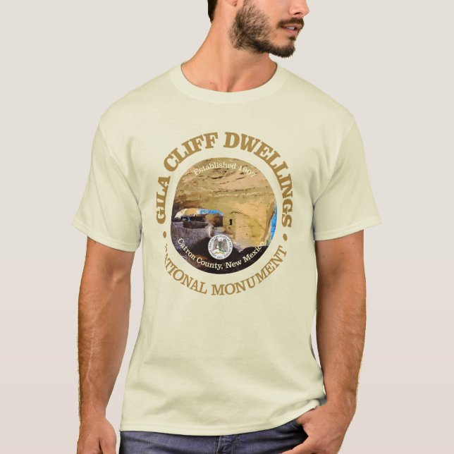 Gila Cliff Dwellings (NM) T-Shirt (Front)