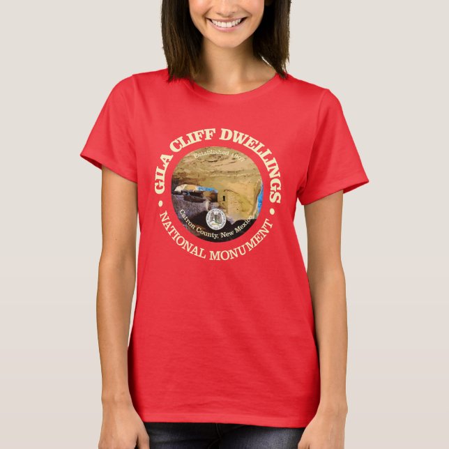 Gila Cliff Dwellings (NM) T-Shirt (Front)