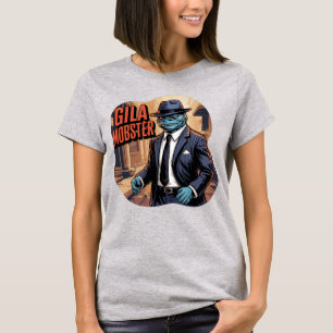Gila Mobster Illustration – Gila Monster Funny T-Shirt
