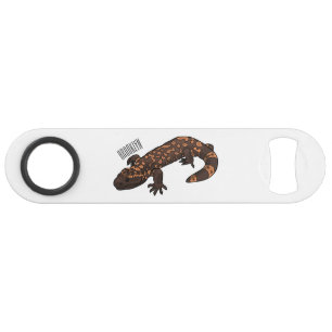 Gila monster cartoon illustration