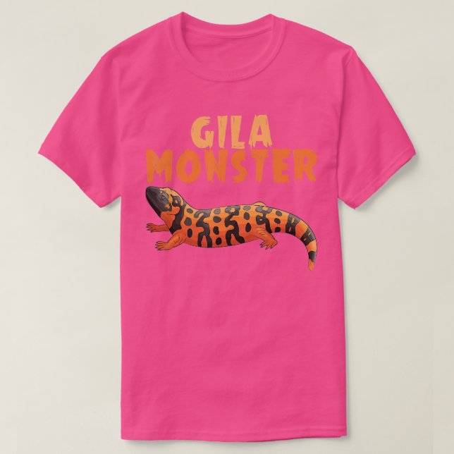 Gila Monster Lizard  T-Shirt (Design Front)
