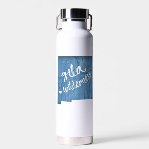Gila Wilderness New Mexico Wood Grain Water Bottle