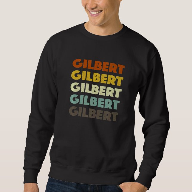 Gilbert Arizona American Az Usa Hometown Resident Sweatshirt (Front)
