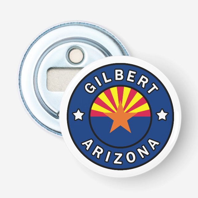 Gilbert Arizona Bottle Opener (Front)
