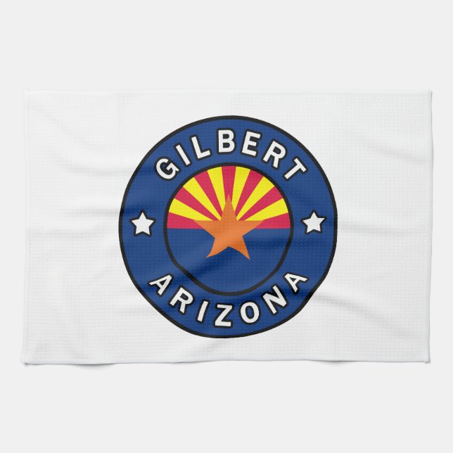 Gilbert Arizona Tea Towel (Horizontal)