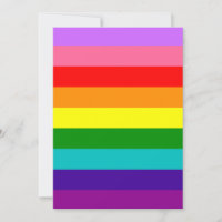 Gilbert Baker's 9-Stripe Rainbow Flag