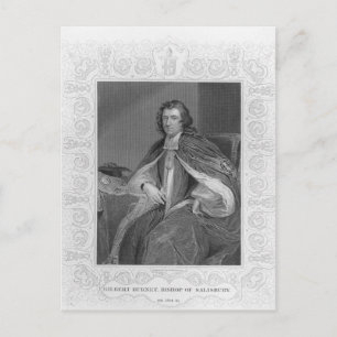 Gilbert Burnet, Bishop of Salisbury Postcard