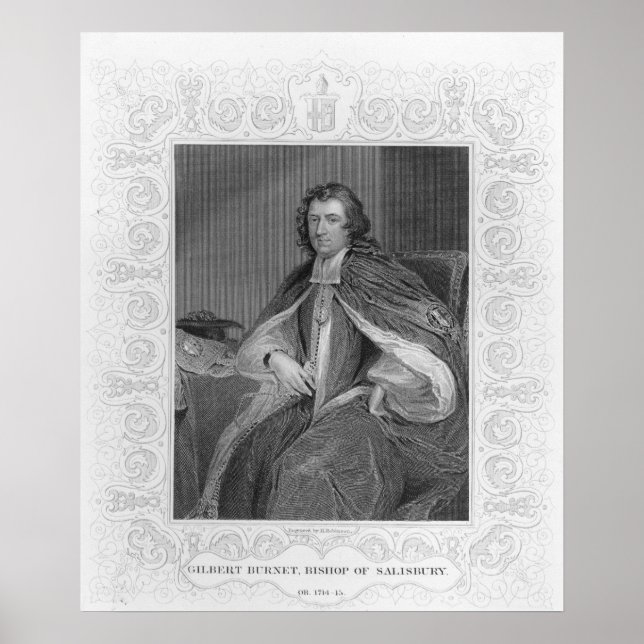 Gilbert Burnet, Bishop of Salisbury Poster (Front)