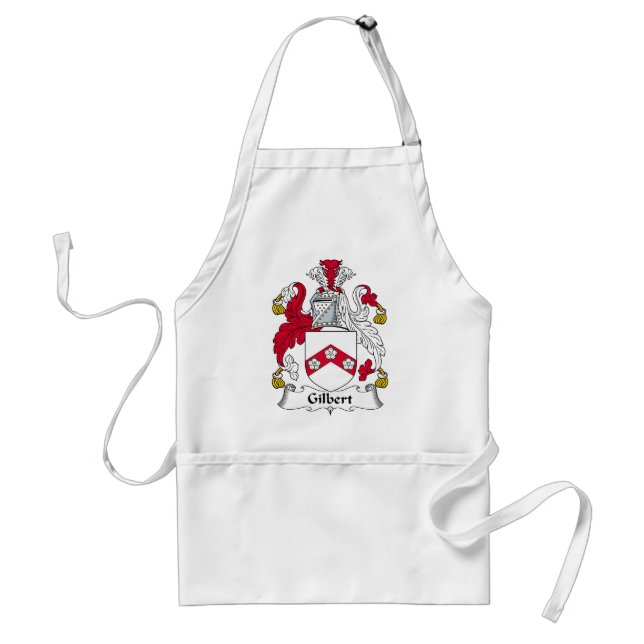 Gilbert Family Crest Standard Apron (Front)