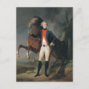 Gilbert Motier Marquis de la Fayette, 1788 Postcard