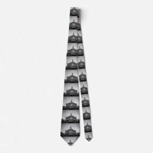 Gilbert Temple in black and white Tie