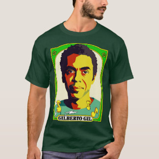 Gilberto Gil Retro Original Fan Art Design T-Shirt
