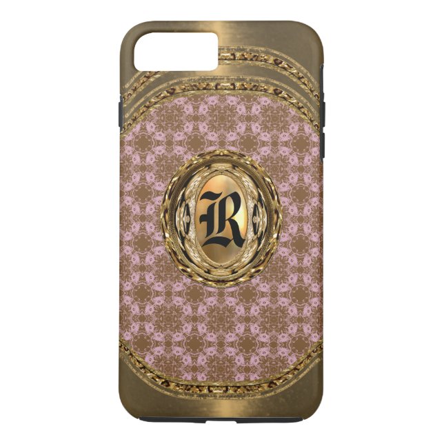 Gildaferst Elegant Cool Monogram Plus Case-Mate iPhone Case (Back)