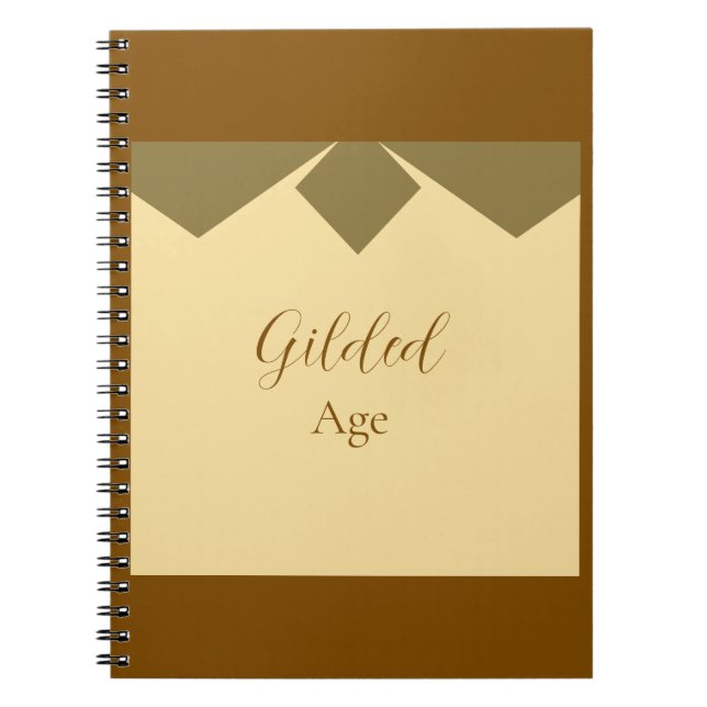 Gilded Age Notebook (Front)
