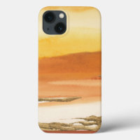 Gilded Amber I v2 Abstract Print