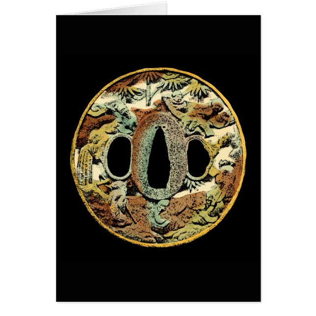 Gilded Asian Medallion by Vision Studio (Front)