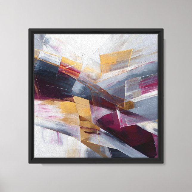 Gilded Crosscurrents Canvas Print (Front)