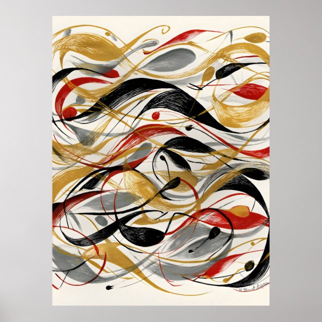 Gilded Crosscurrents Poster (Front)