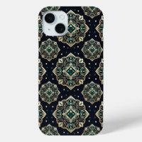 Gilded Emerald Mandala