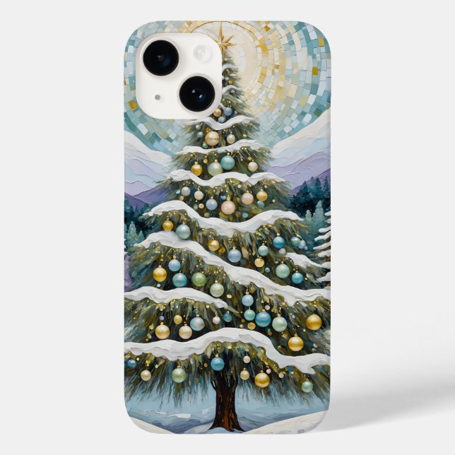 Gilded Evergreen Case-Mate iPhone Case (Back)