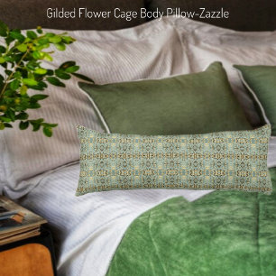 Gilded Flower Cage Body Cushion