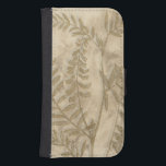 Gilded Foliage I Samsung S4 Wallet Case<br><div class="desc">Floral</div>