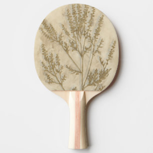 Gilded Foliage II Ping Pong Paddle