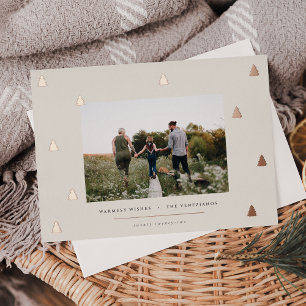 Gilded Forest Elegant Christmas Photo
