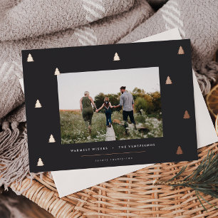 Gilded Forest Elegant Christmas Photo