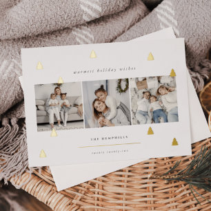 Gilded Forest   Elegant Christmas Photo Collage