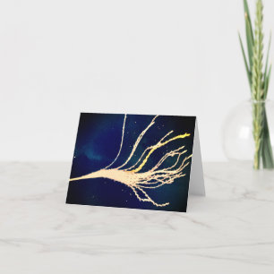 Gilded Grass Cyanotype Folded Note Cards