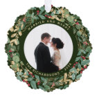 Gilded Greenery Green | Married and Merry Photo