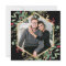 Gilded Greenery on Black | Christmas Holiday Photo