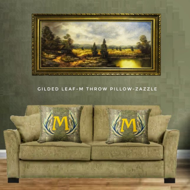 Gilded Leaf-M Cushion (Creator Uploaded)