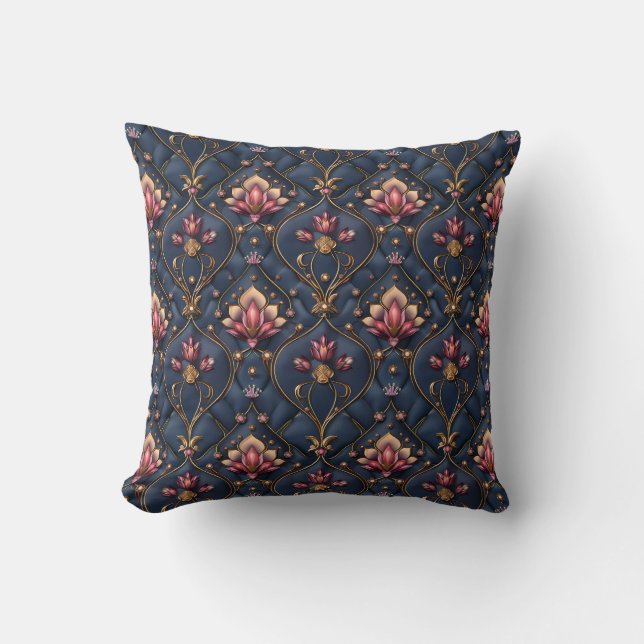 Gilded Lotus Enchantment Princesscore Cushion (Front)