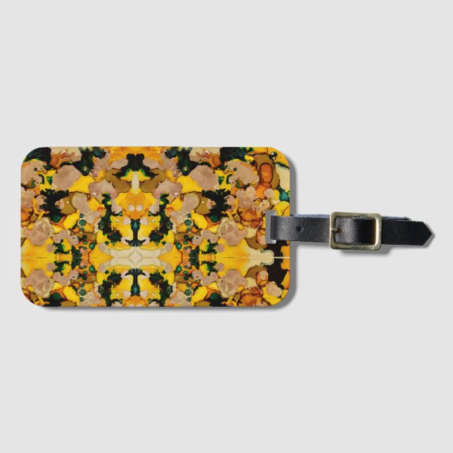 Gilded Luggage Tag (Front Horizontal)