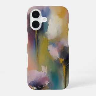 Gilded Meadow Impression iPhone 16 Case