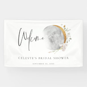 Gilded Moon Wildflower Welcome Party  Banner