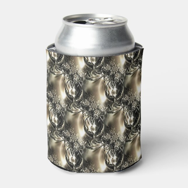 Gilded Pearls Can Cooler (Can Front)