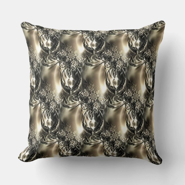 Gilded Pearls Cushion (Front)
