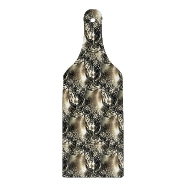 Gilded Pearls Cutting Board (Front)