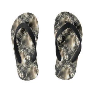 Gilded Pearls Kid's Jandals