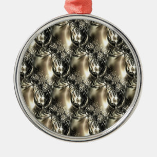 Gilded Pearls Metal Tree Decoration