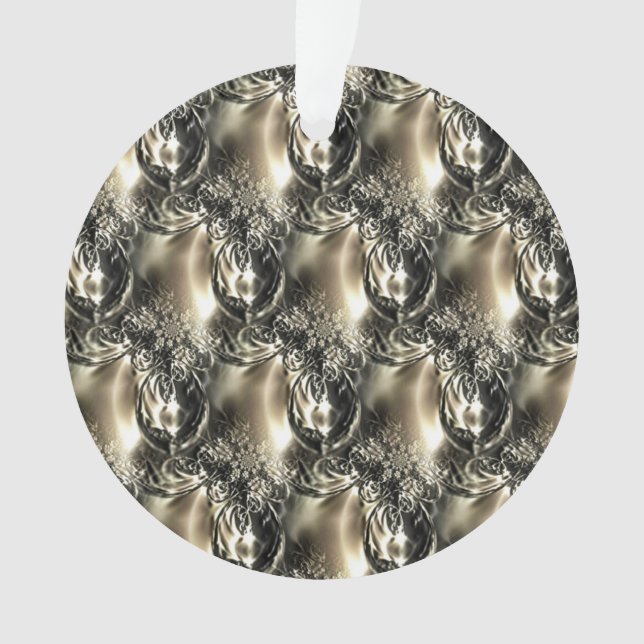 Gilded Pearls Ornament (Front)