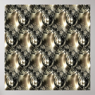 Gilded Pearls Poster