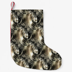 Gilded Pearls Small Christmas Stocking